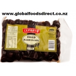 Lepanto Dried Thassos Black Olives. 500gm.